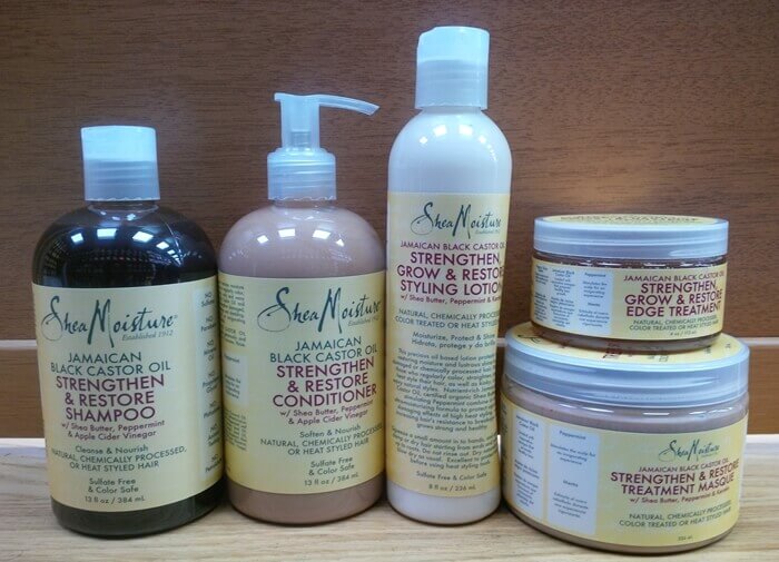 SheaMoistures Jamaican Black Castor Oil Hair Products